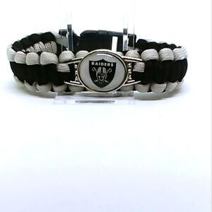Los Angeles Raiders NFL Football Wristband